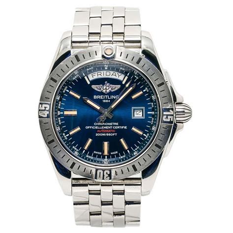 breitling galactic stainless steel mens watch|breitling watches clearance men's.